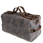 Distressed Thick Oil Wax Canvas Shoulder Handbag - Blue Force Sports