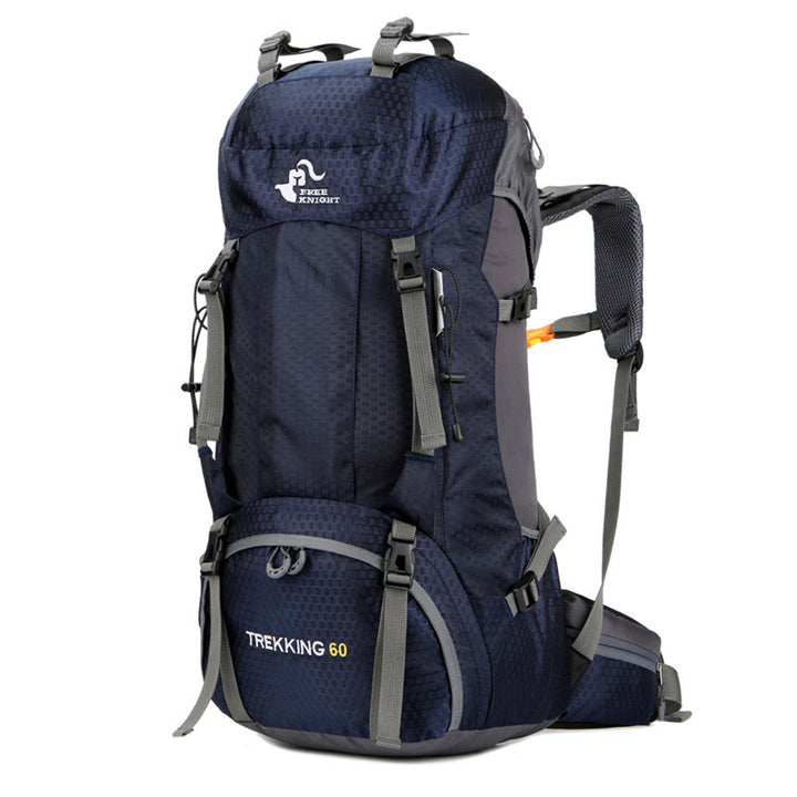 60L Backpack Hiking Backpack Mountaineering Bag - Blue Force Sports