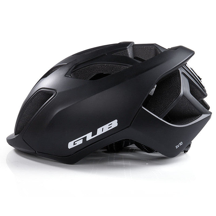 Bicycle Helmet Male Mountain Bike With Tail Light - Blue Force Sports