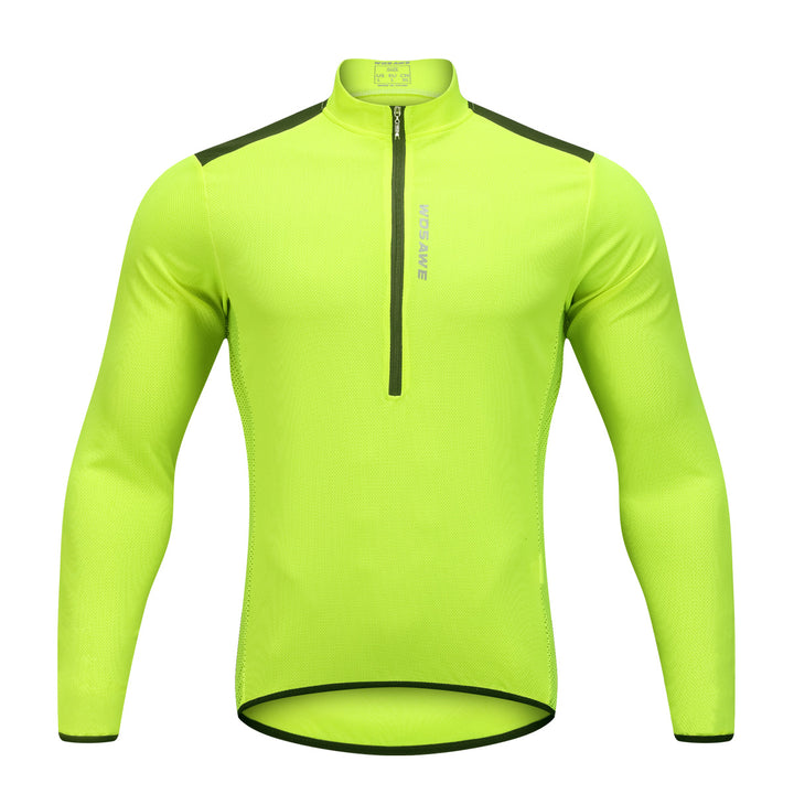 Breathable and quick-drying cycling long-sleeved shirt - Blue Force Sports