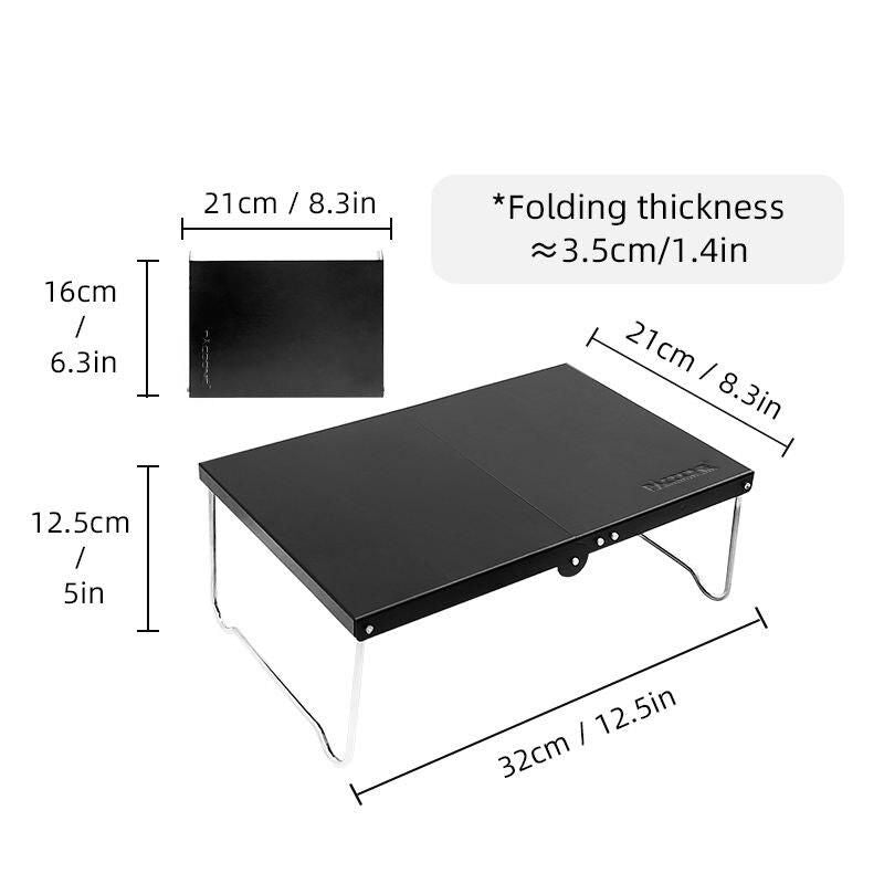 Mesa plegable ultraligera