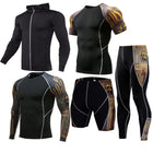 Sportswear quick-drying running suit - Blue Force Sports