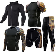 Sportswear quick-drying running suit - Blue Force Sports