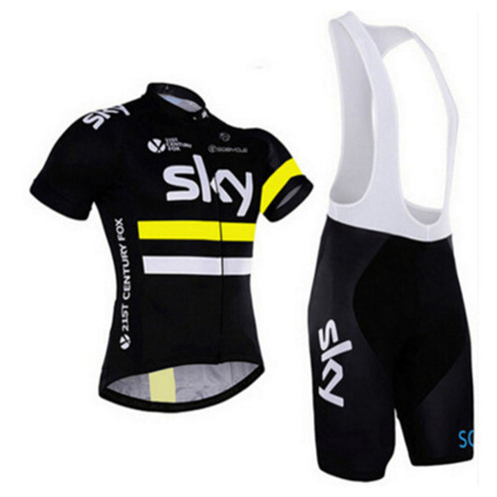 SKY short-sleeved overalls cycling suit - Blue Force Sports