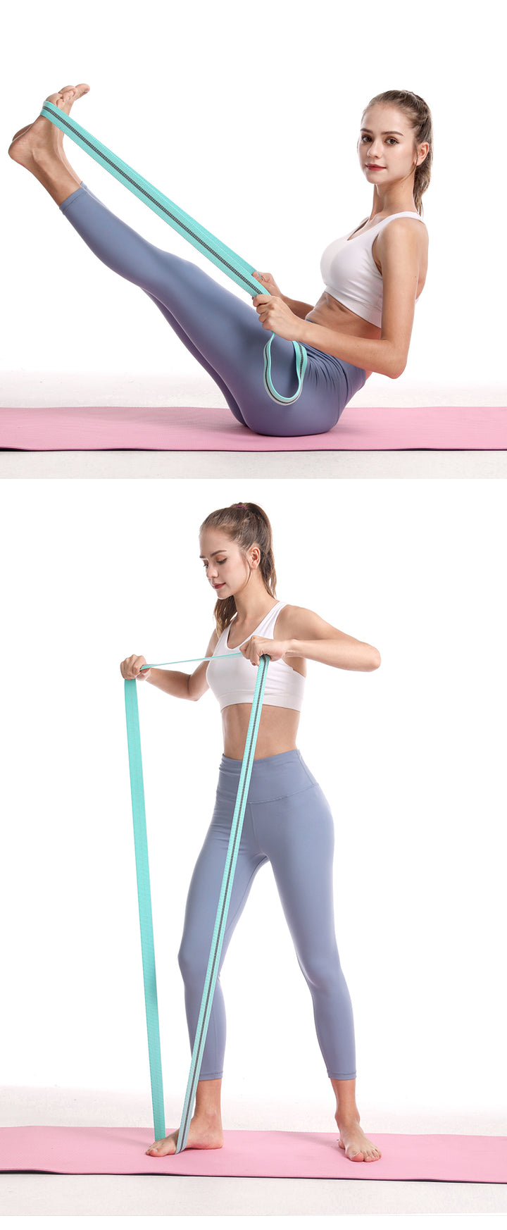 New Yoga Fitness Female Pull Rope - Blue Force Sports