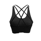 Yoga vest-style fitness bra - Blue Force Sports