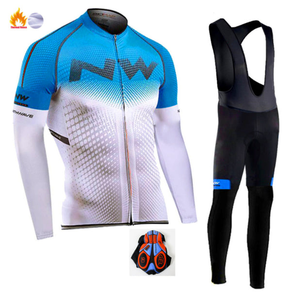 Cycling jersey long sleeve suit - Blue Force Sports