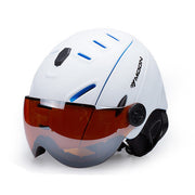 safety helmet with goggles integrated - Blue Force Sports