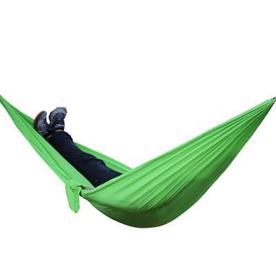 Backpacking Hammock - Portable Nylon Parachute Outdoor Double Hammock - Blue Force Sports