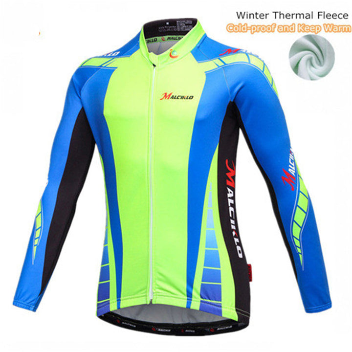 Winter warm jacket cycling wear - Blue Force Sports