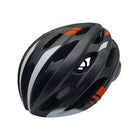Bicycle helmet with taillight warning light glowing insect screen - Blue Force Sports
