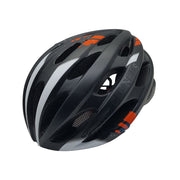 Bicycle helmet with taillight warning light glowing insect screen - Blue Force Sports