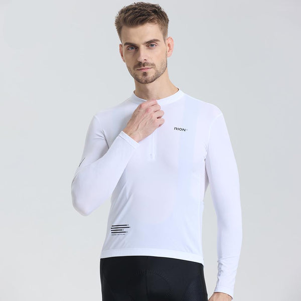 Langarm-Radtrikot für Herren