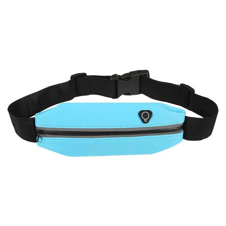 Invisible Men's And Women's Running Belts Fitness Equipment Thin Waterproof Small Bag - Blue Force Sports