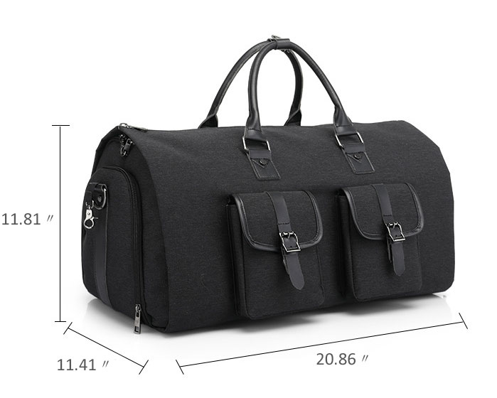 Men Travel Bag & Cationic letter wash bag - Blue Force Sports