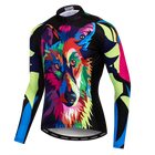 Riding Bicycle Jersey Long Sleeve Cycling Jersey - Blue Force Sports