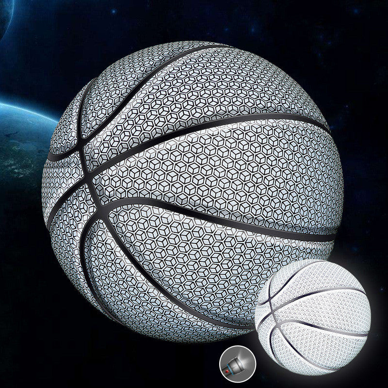 Glowing fluorescent basketball - Blue Force Sports