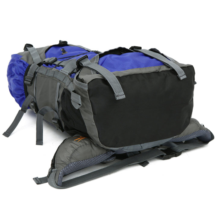 Extra Large Outdoor 60L Travel Backpack - Blue Force Sports