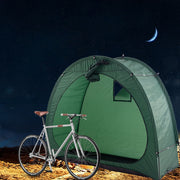 Parked mountain bike folding canopy - Blue Force Sports