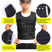 Running sport weight vest - Blue Force Sports