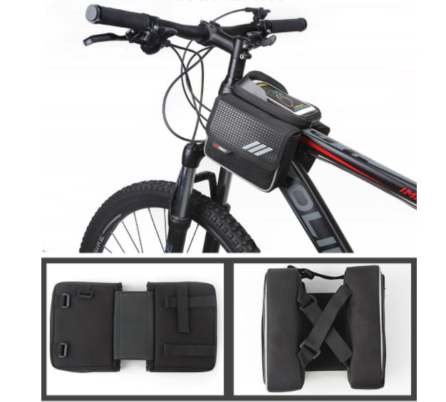Neutral bike bag touch screen saddle bag - Blue Force Sports
