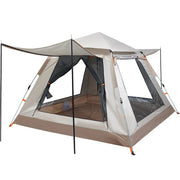 Fully Automatic Speed  Beach Camping Tent Rain Proof Multi Person Camping - Blue Force Sports