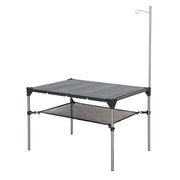 Geometric folding table for outdoor camping picnic - Blue Force Sports