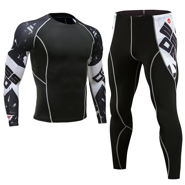 Sportswear quick-drying running suit - Blue Force Sports