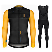 Spring and Autumn Summer Thin Long Sleeve Cycling Jersey - Blue Force Sports