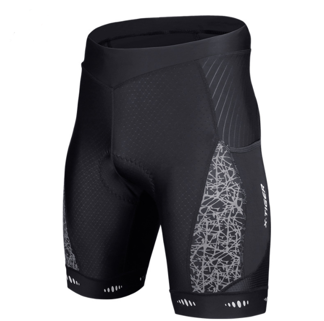 Men's Summer Quick Drying Breathable Lycra Cycling Shorts - Blue Force Sports