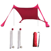 Beach sun shade arbor - Blue Force Sports