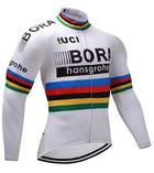 Customized Team Cycling Long Sleeve Jersey - Blue Force Sports