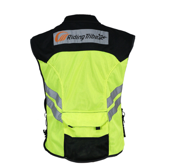 Motorcycle riding reflective vest - Blue Force Sports