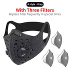 Reusable Cycling Face Cover with Filter Options