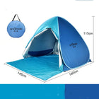 Outdoor Convenient Quick-open Curtain Tent - Blue Force Sports