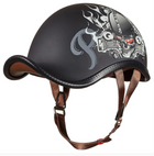 Motorcycle Men And Women Retro Half Cover Helmet - Blue Force Sports