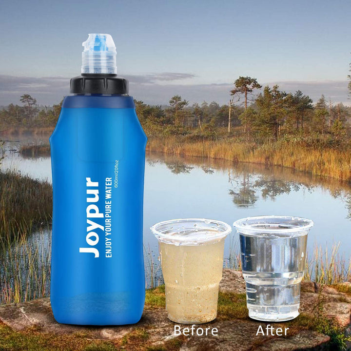 Outdoor Portable Water Purifier Personal Filter - Blue Force Sports