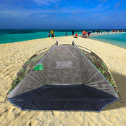Convenient Fishing Outdoor Beach Shade Tent - Blue Force Sports