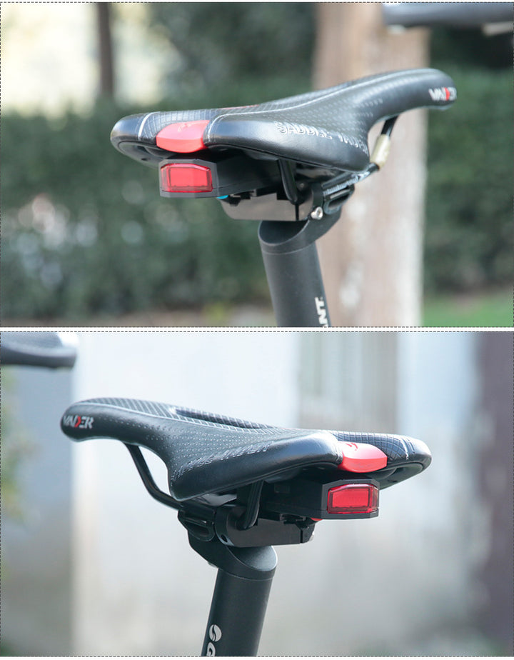 Mountain Bike Wireless Intelligent Alarm Horn Light - Blue Force Sports
