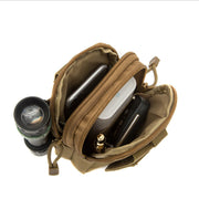 Outdoor Sports Molle Tactical Pocket Male 5.5 6 Inch Waterproof Mobile Phone Bag - Blue Force Sports