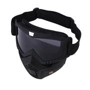 Motorcycle Racing Goggles Motocross MX MTB ATV UTV Dirt Bike Off-road Eyewear - Blue Force Sports