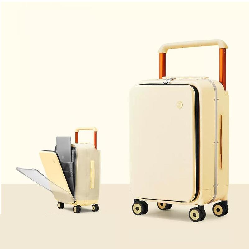 Luxury Wide Handle 20 Inch Carry-On Trolley Case