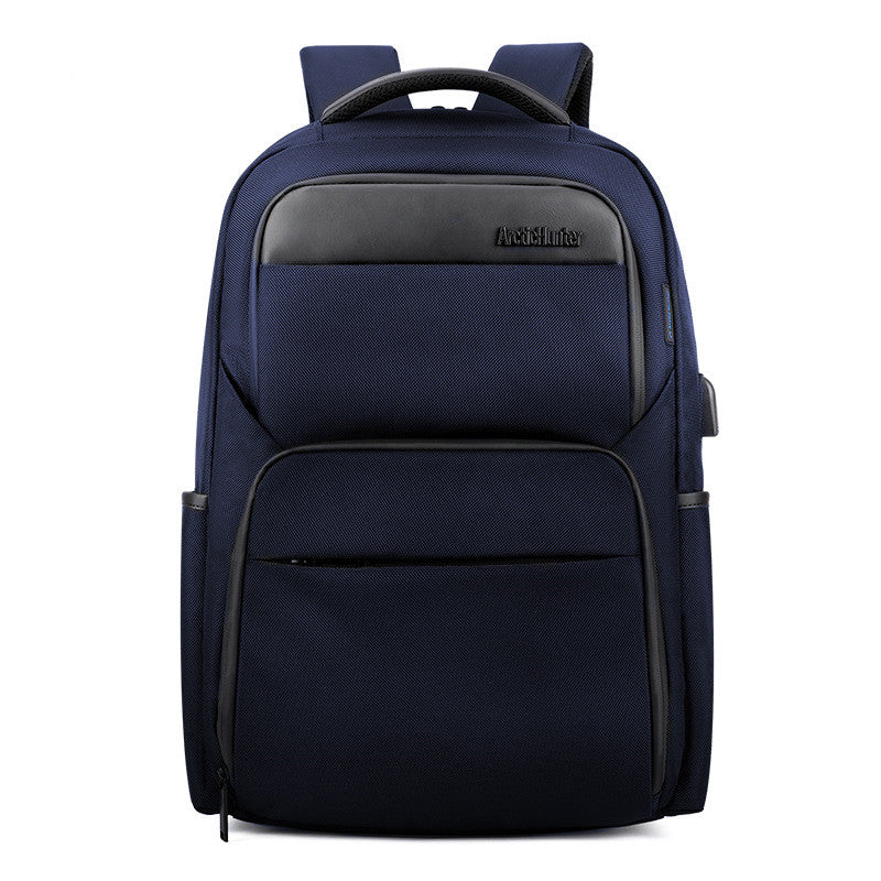 Men's USB Charging Anti-Theft Backpack - Blue Force Sports
