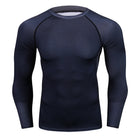 Long sleeve breathable quick-drying fitness training clothes - Blue Force Sports