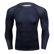 Long sleeve breathable quick-drying fitness training clothes - Blue Force Sports