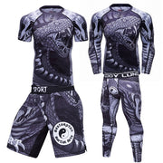 Perspiration quick-drying long-sleeved clothes - Blue Force Sports