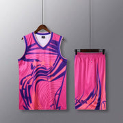 Camouflage basketball jacket - Blue Force Sports