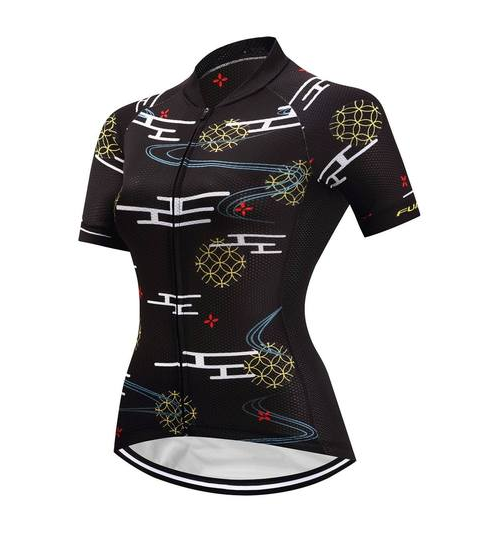 Short Sleeve Cycling Jersey - BlackNight - Blue Force Sports