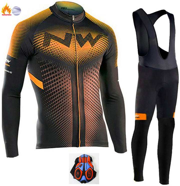 Cycling jersey long sleeve suit - Blue Force Sports