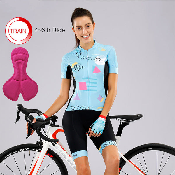 Women's summer cycling suit cycling wear - Blue Force Sports